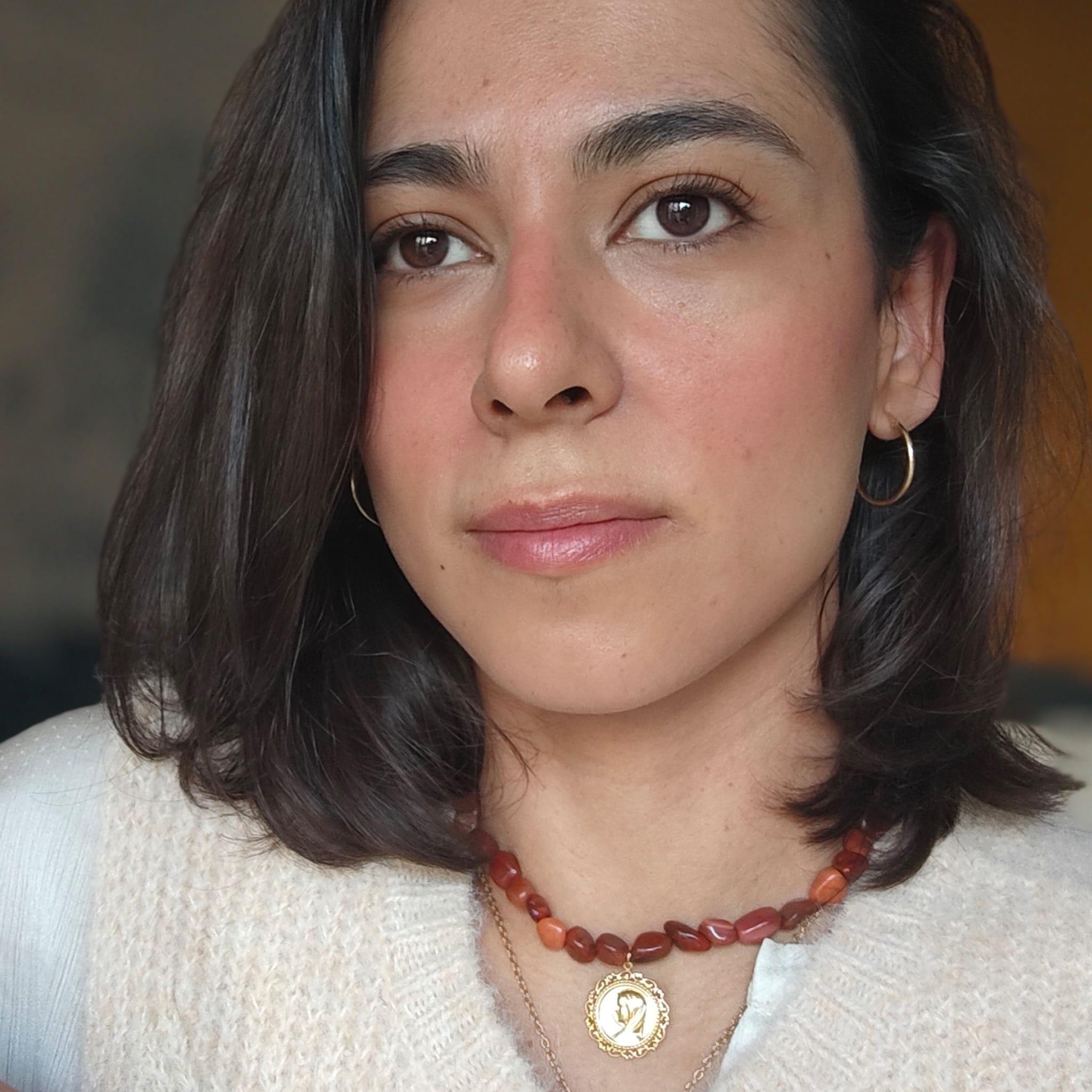 Gargantilla "Puerta del Cielo" - Coral