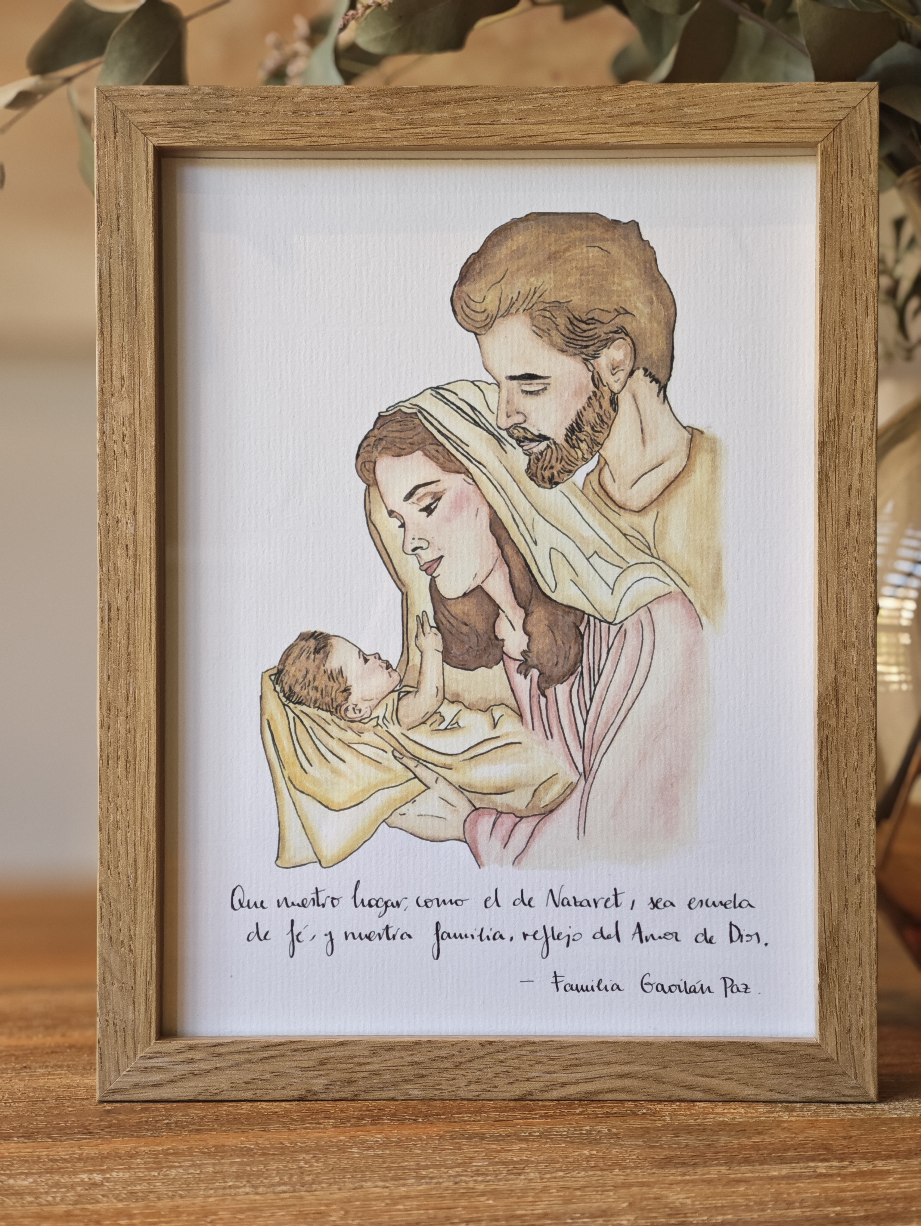 Marcos Impresión Acuarela - Personalizado