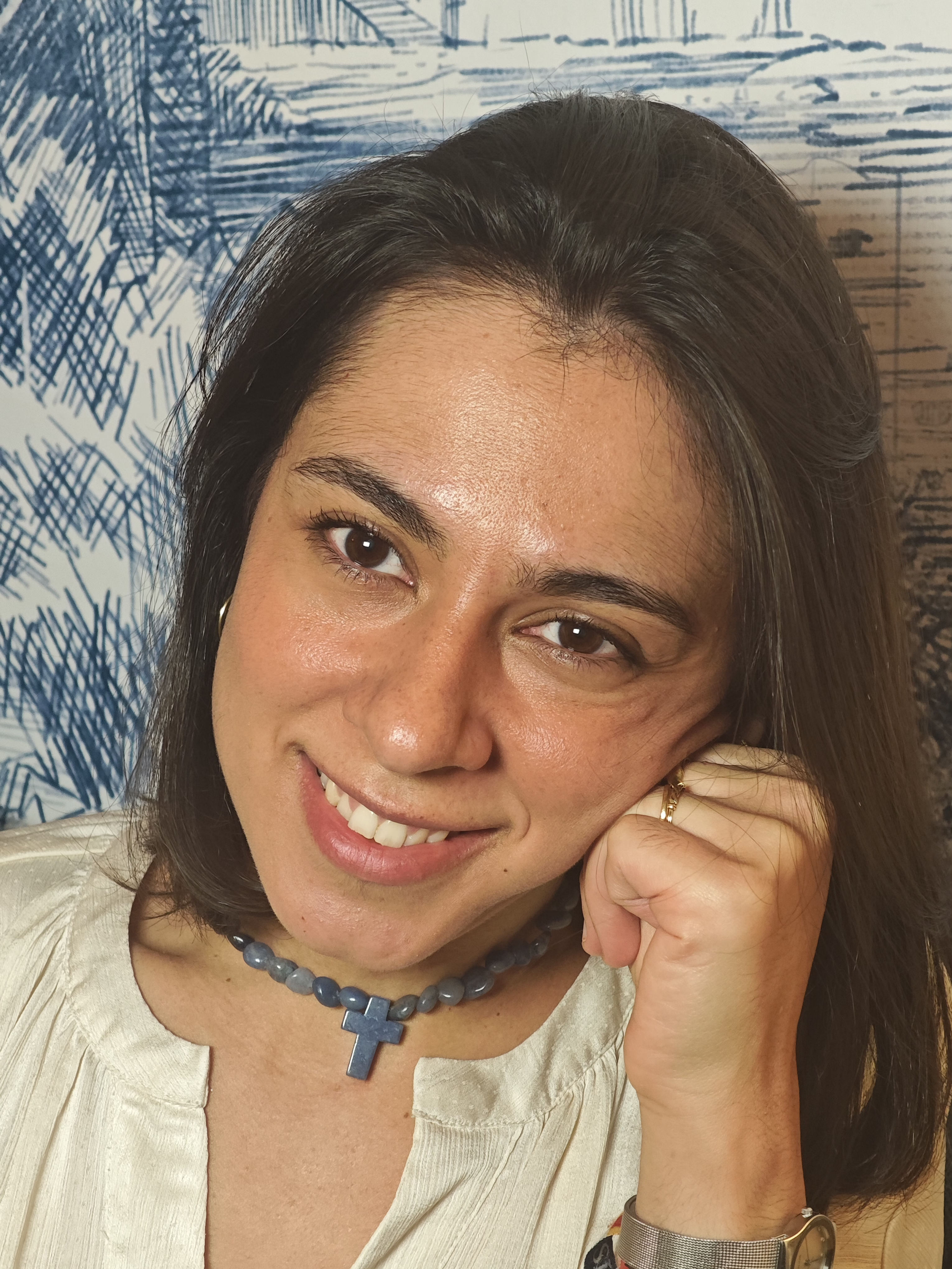 Gargantilla "Cruz" - Ocean