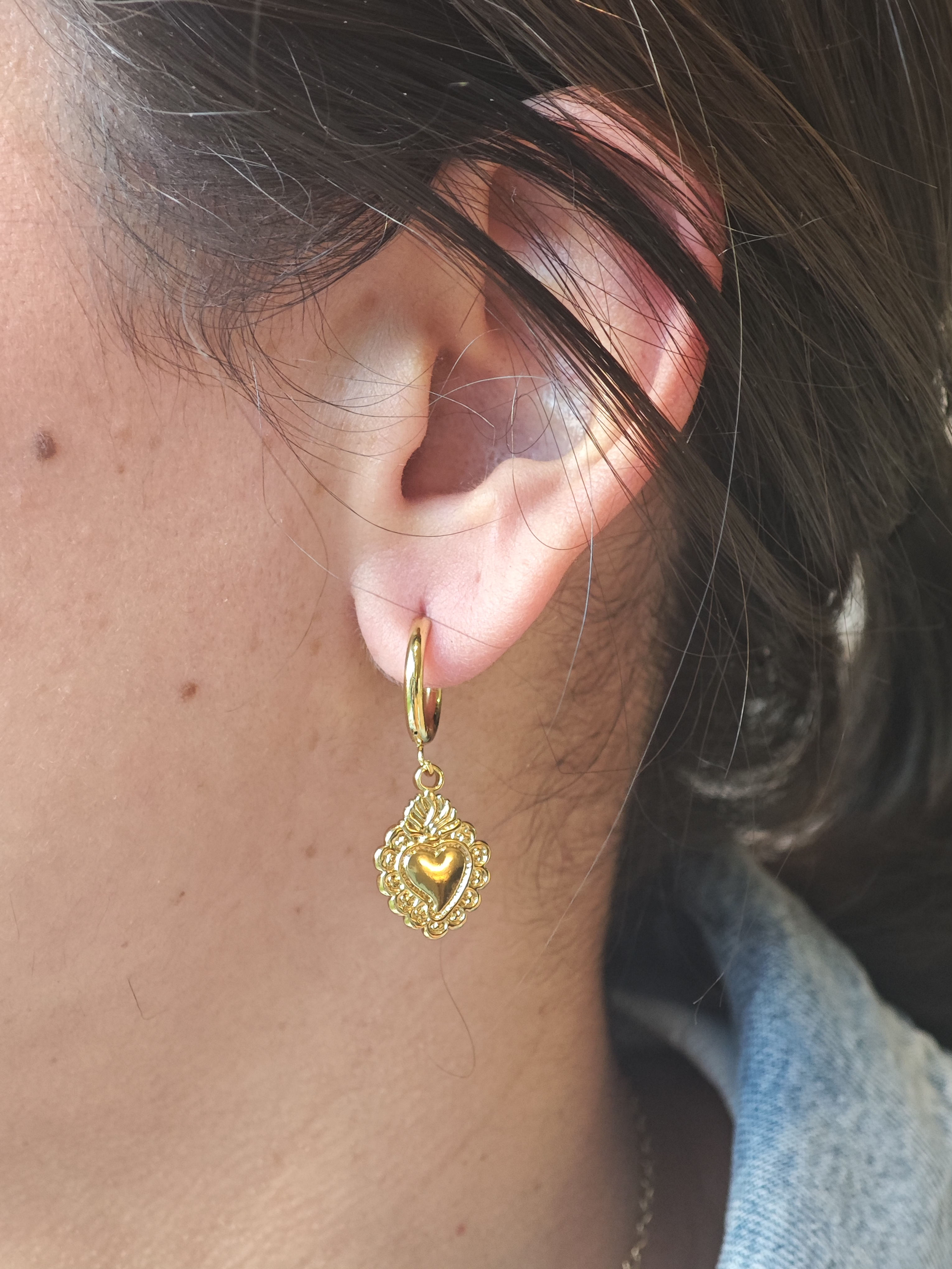 Pendiente "Corazón de Jesús"