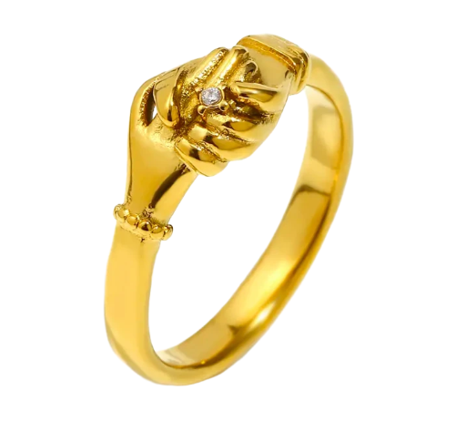 Aphrodite's Hands Ring