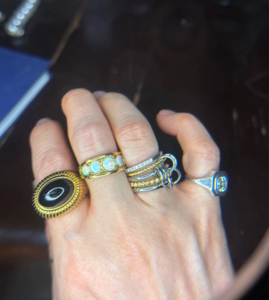 Hera Opal Ring