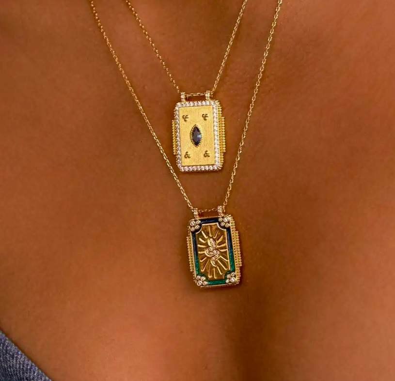 Evil Eye Gemstone Amulet