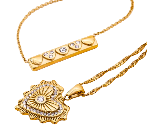 Necklace Set: Immaculate Hearts