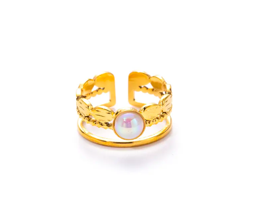 Athena Pearl Ring