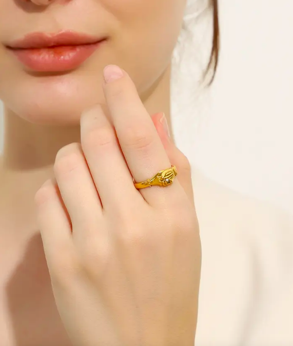 Aphrodite's Hands Ring