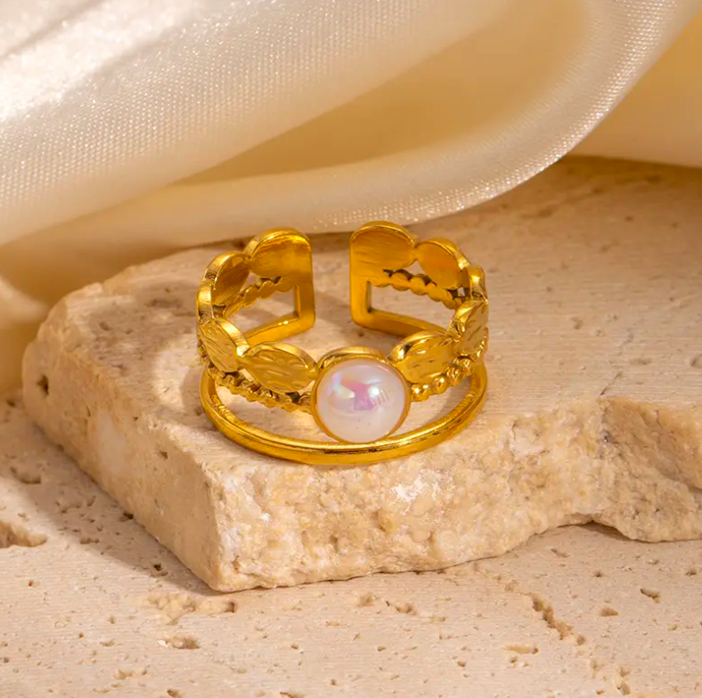 Athena Pearl Ring 