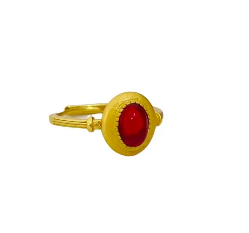 Carnelian Gemstone Ring