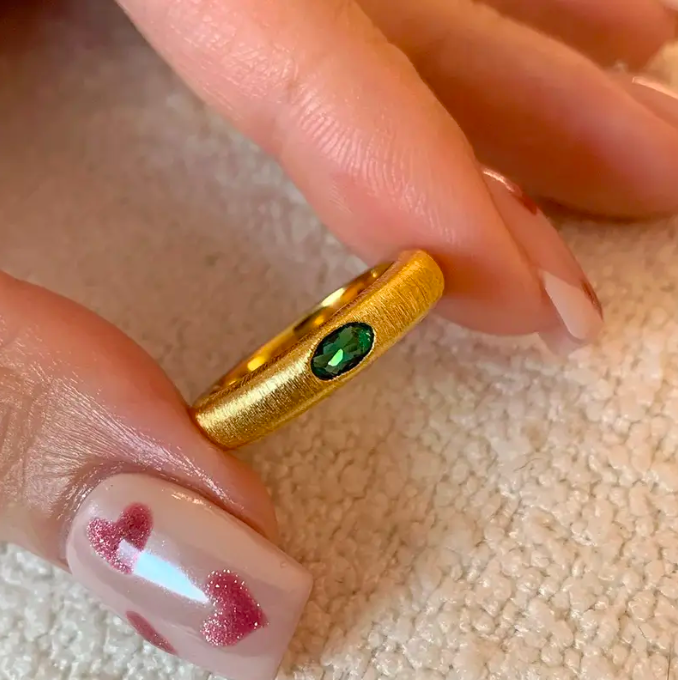 The Green Goddess Ring 