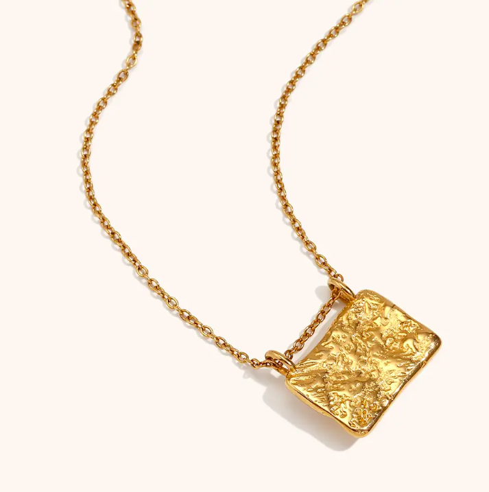 Malachite Amulet Necklace