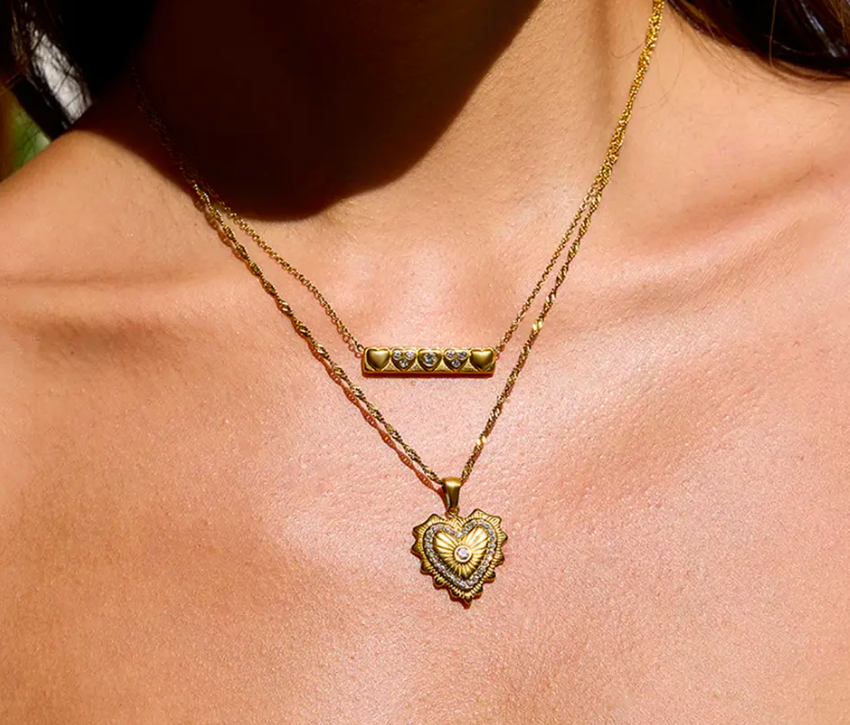 Necklace Set: Immaculate Hearts