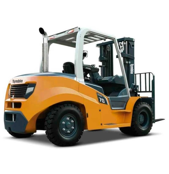 Inigualable y pontente carretilla elevadora Diésel 5,0-6,0-7,0-8,5-100T