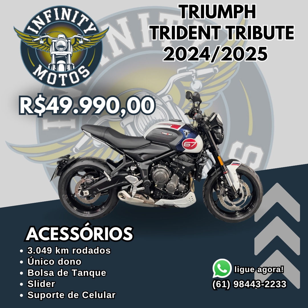 TRIUMPH TRIDENT TRIBUTE 660 – 2023/2024