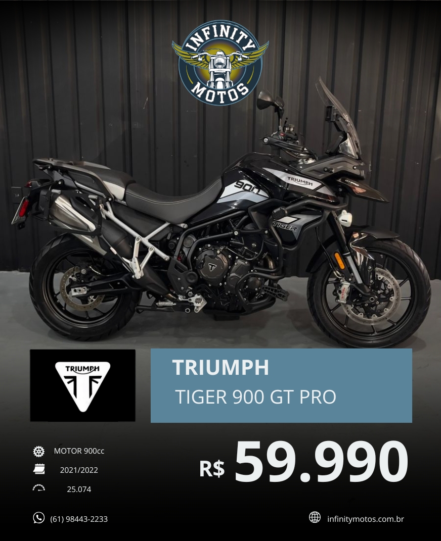 Triumph Tiger 900 GT Pro – 2021/2022