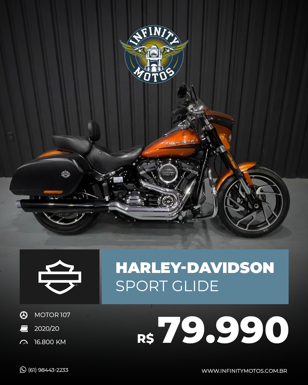 HARLEY-DAVIDSON SPORT GLIDE 2020