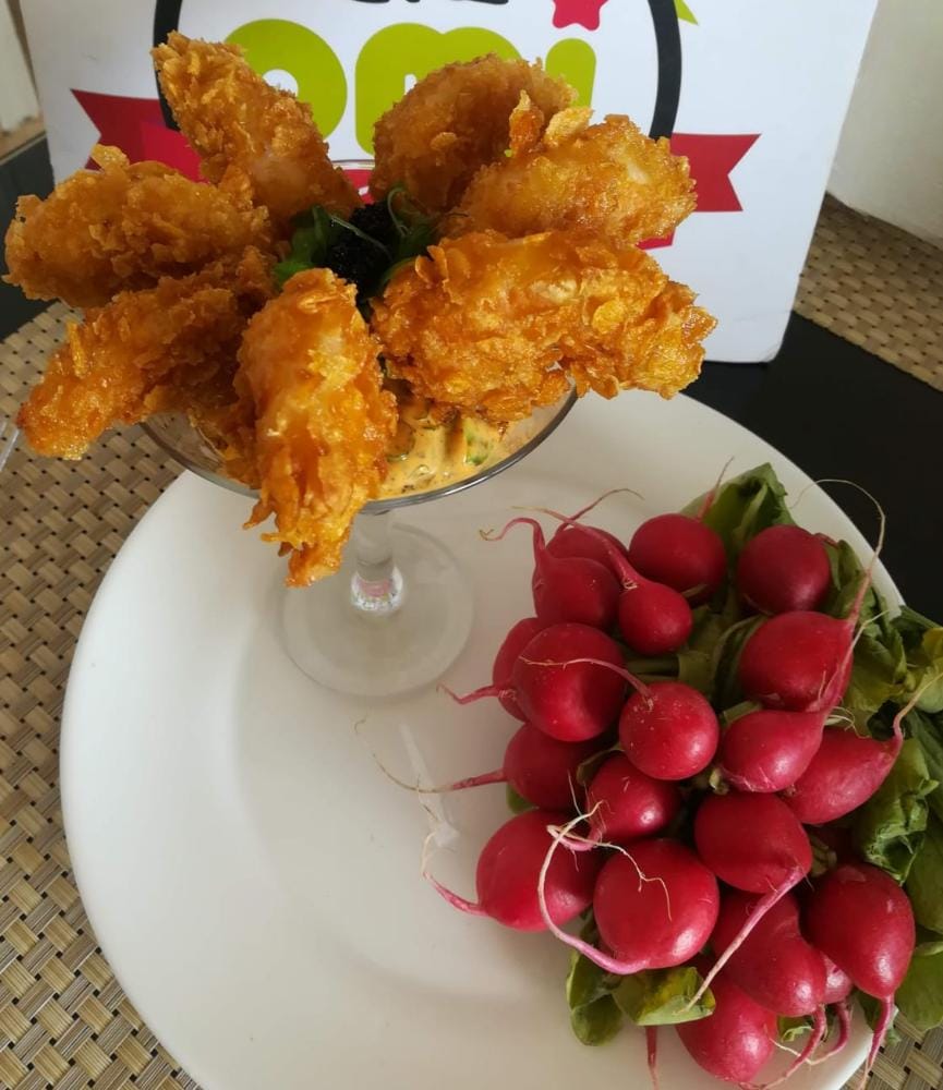 Ebi Crunch / Crispy Fried Shrimp Bouquet