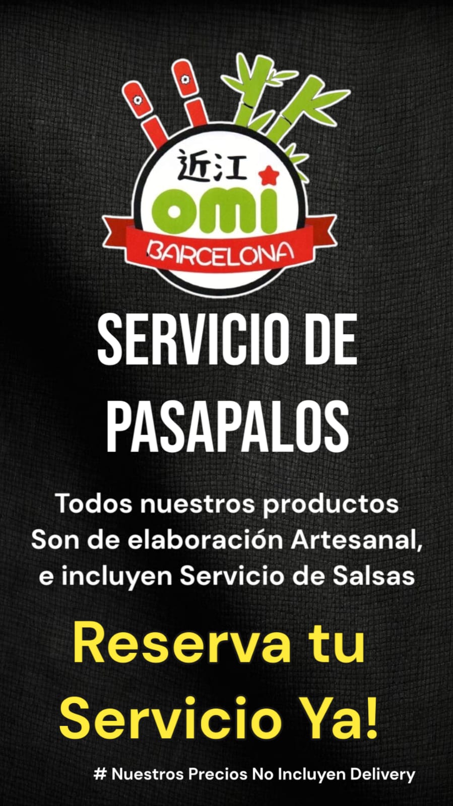 Servicio de Pasapalos