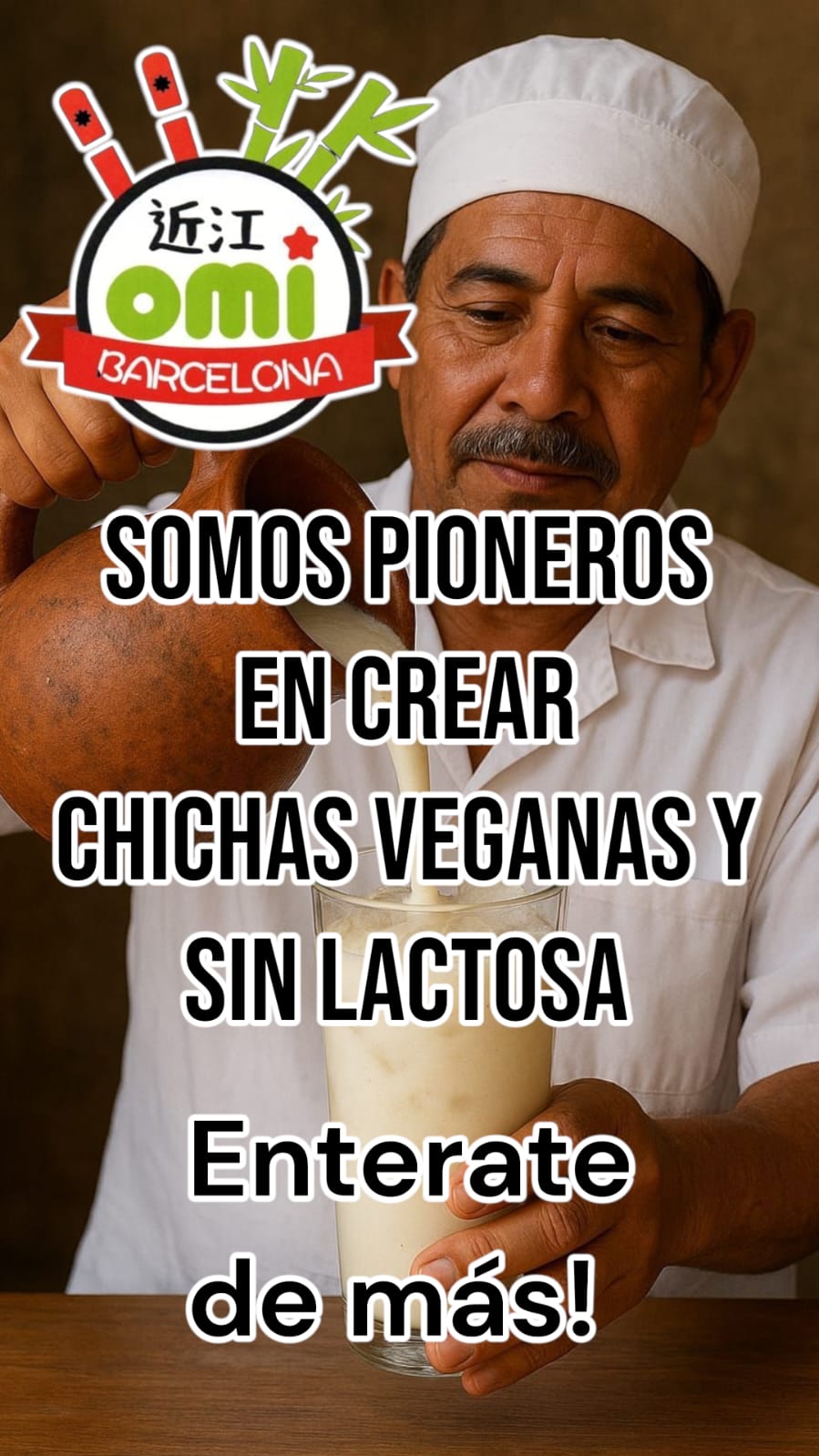 Chicha artesanal tradicional Omi Barcelona