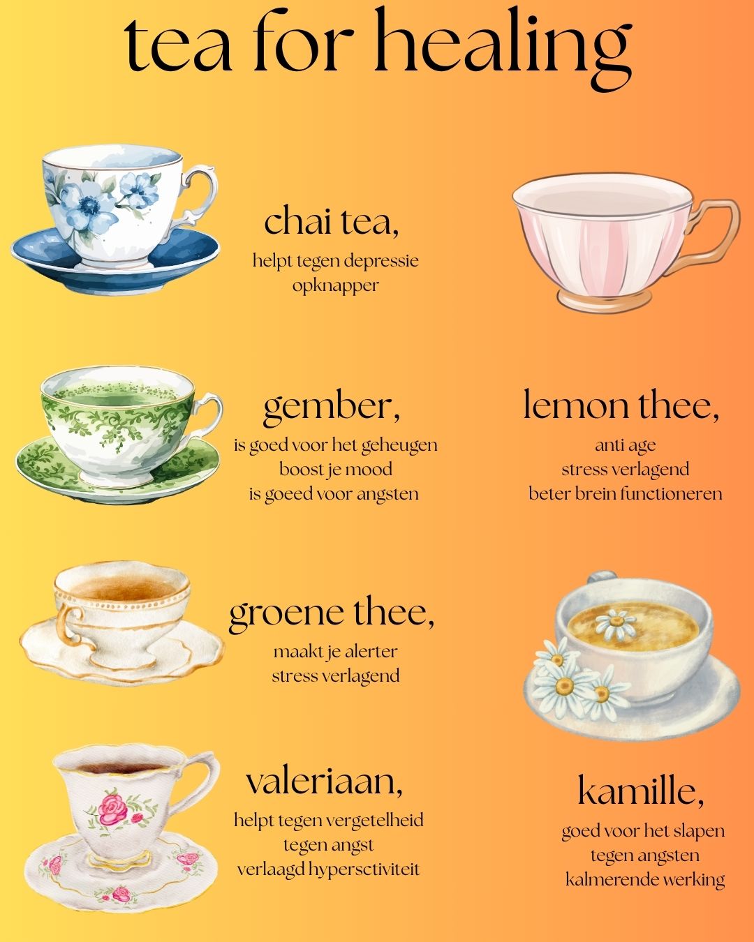 Tea for Healing Collection