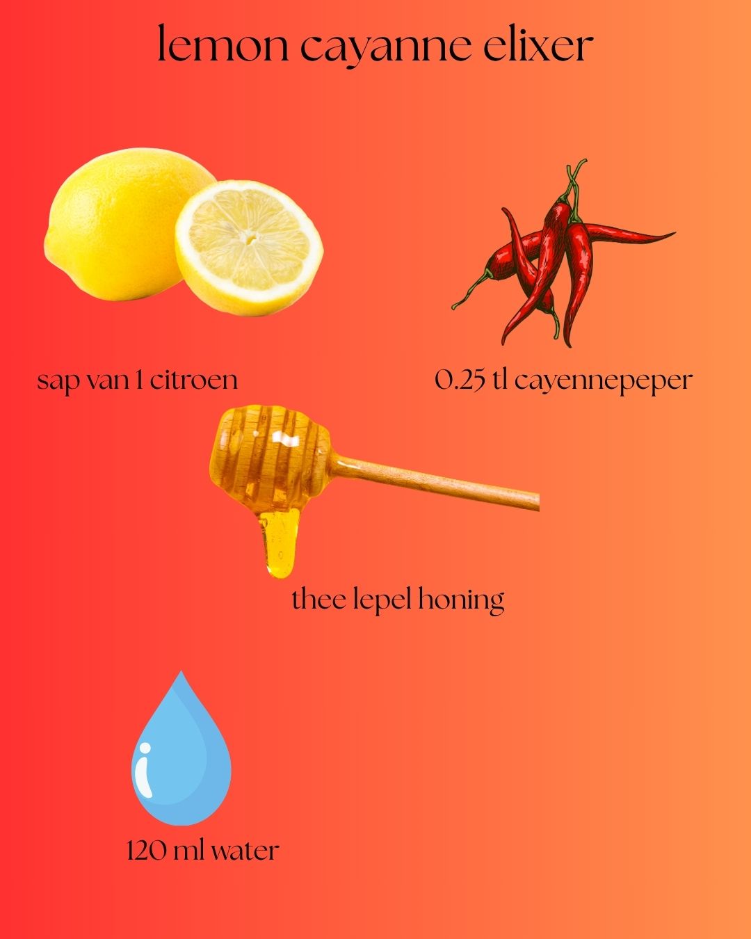 Lemon Cayenne Elixer