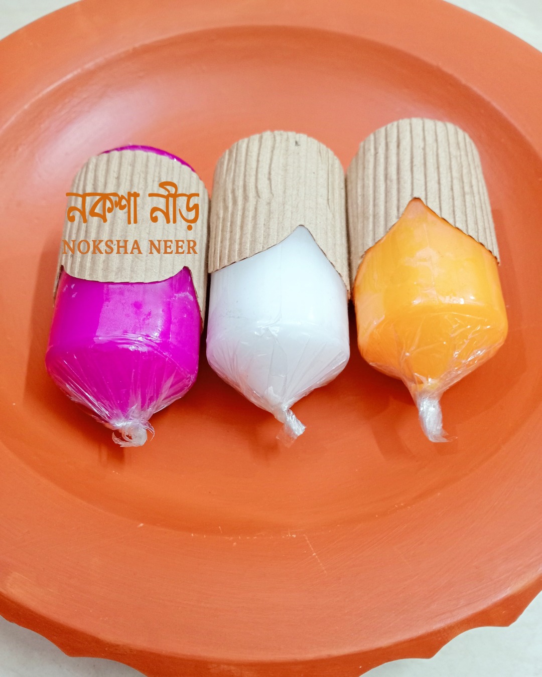 Handmade Multicolor Candles | রঙিন মোমবাতি কম্বো