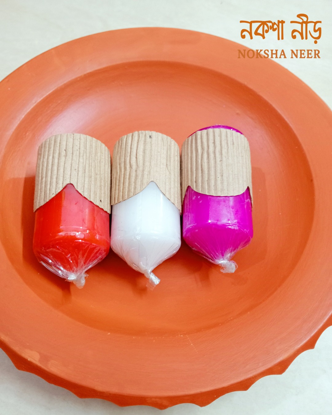 Handmade Multicolor Candles | রঙিন মোমবাতি কম্বো