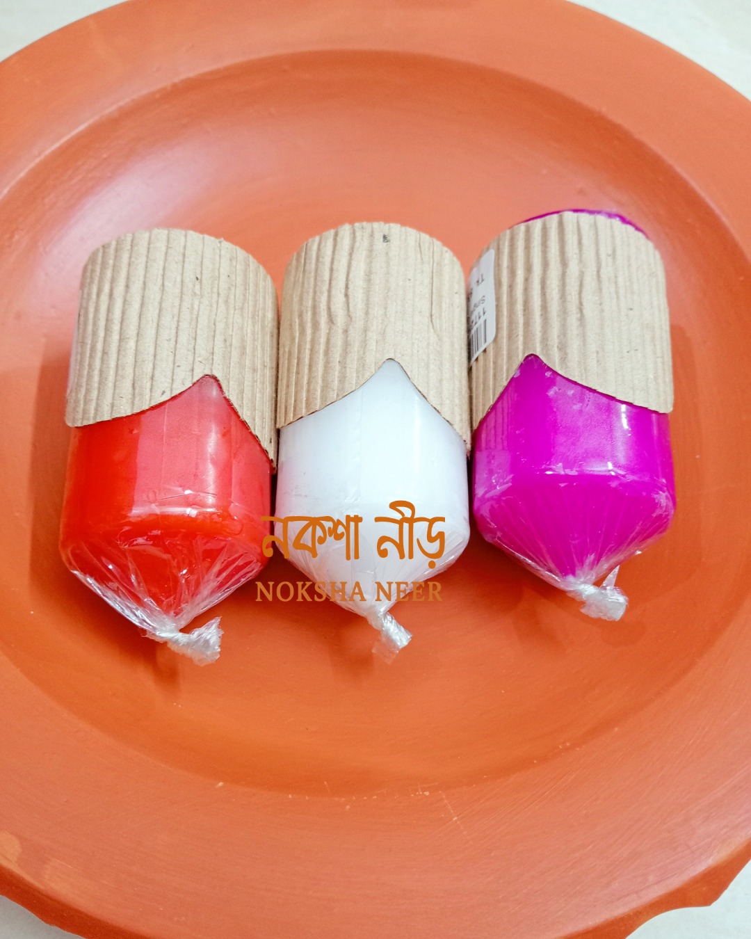 Handmade Multicolor Candles | রঙিন মোমবাতি কম্বো