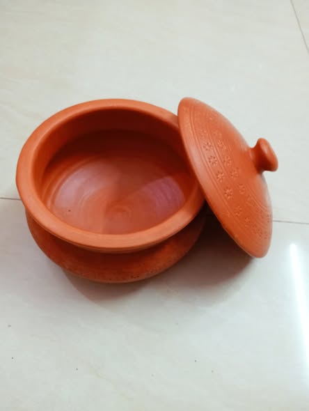 Clay Pot with Lid | ঢাকনাসহ মাটির পট