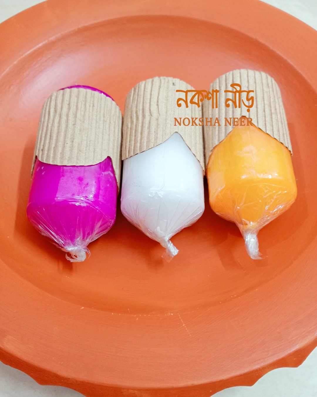 Handmade Multicolor Candles | রঙিন মোমবাতি কম্বো