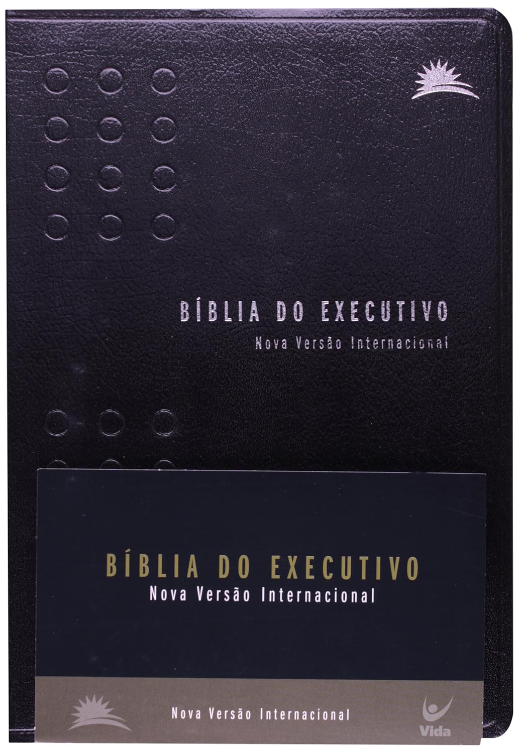 Bíblia do Executivo - RARIDADE - Capa Luxo Preta - Nova Versão Internacional