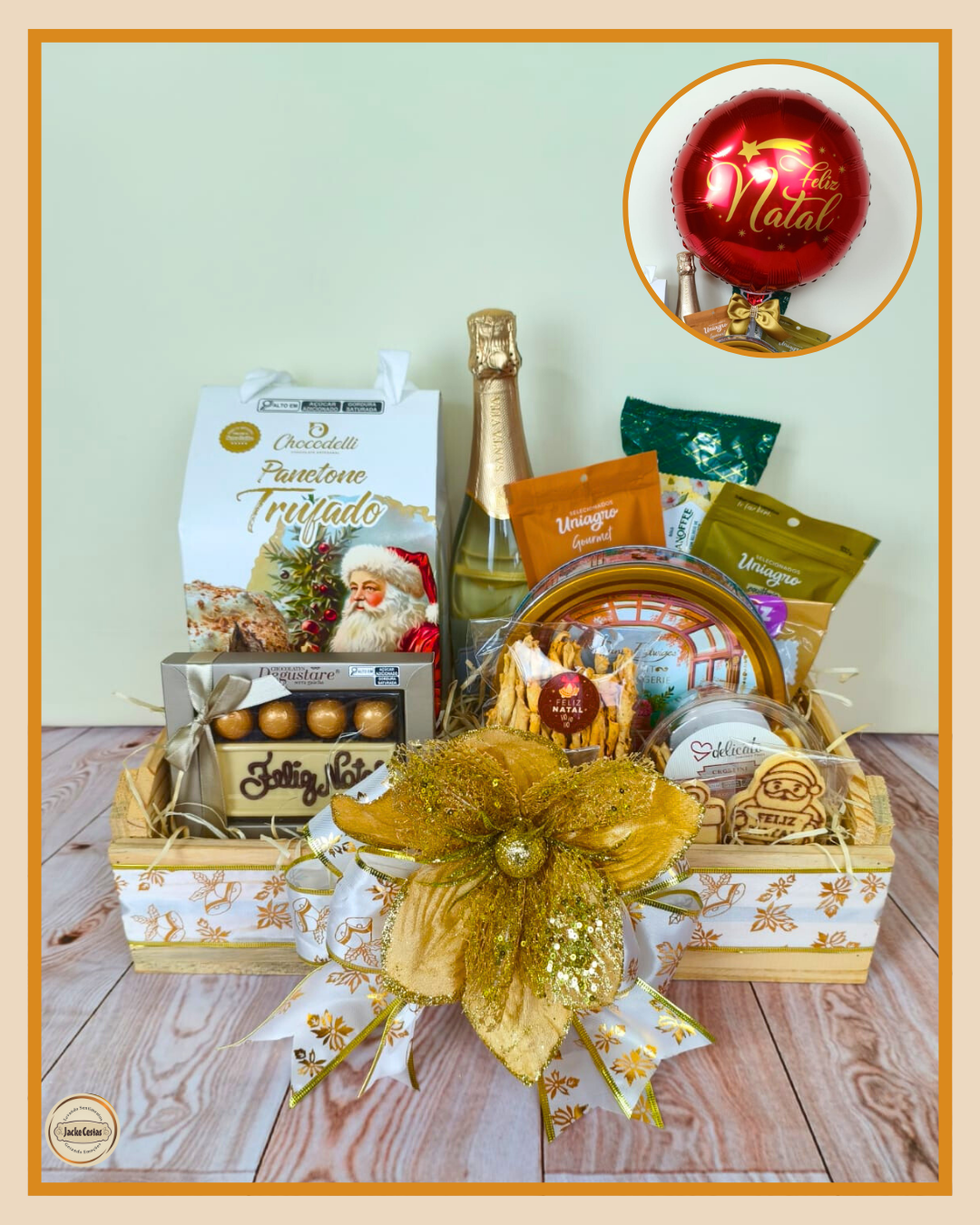 CAIXOTE ELEGÂNCIA DE NATAL