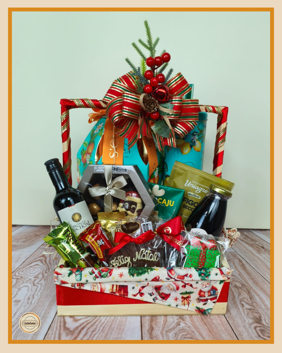 CESTA CAIXA ELEGÂNCIA