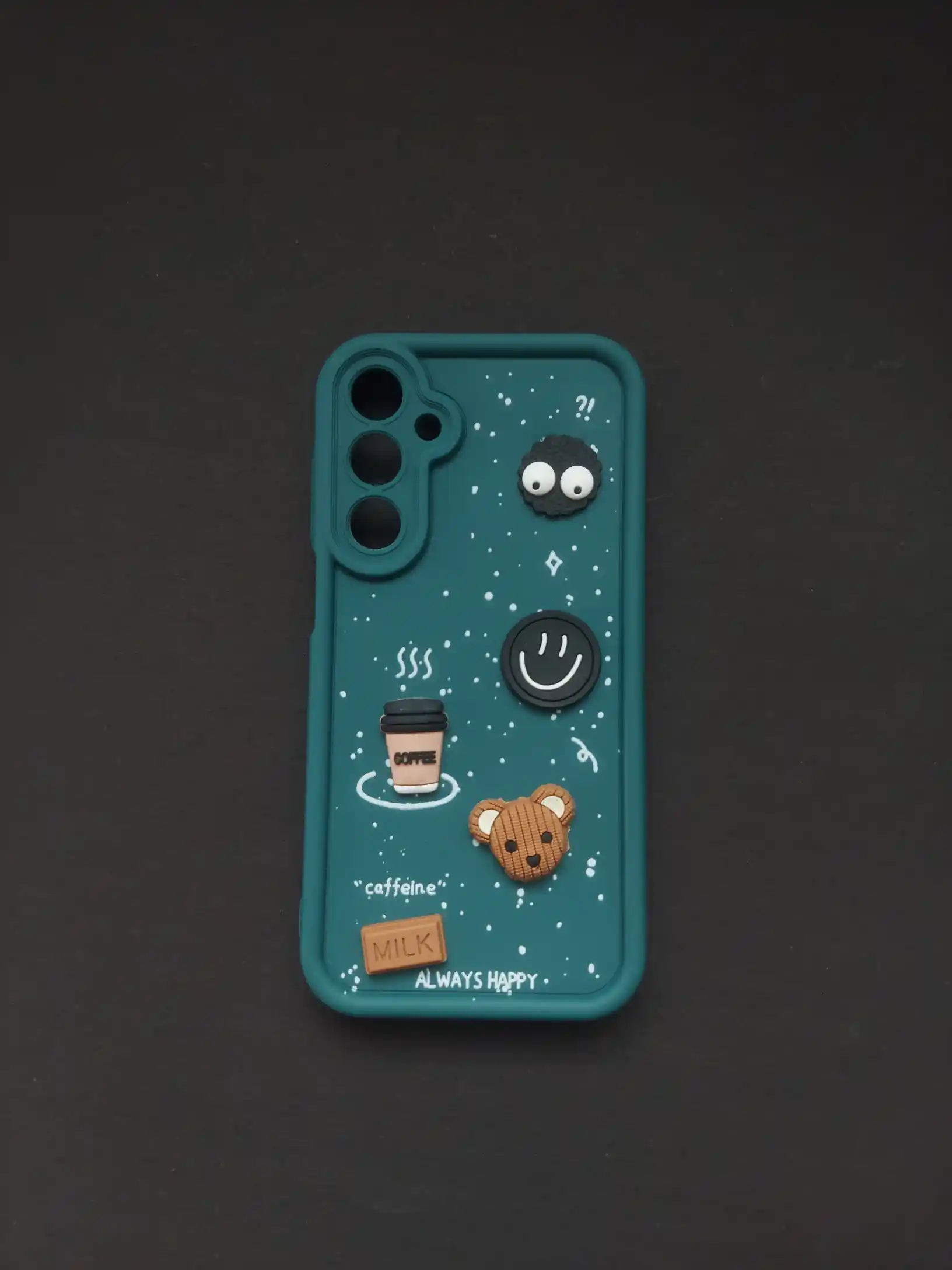  SAMSUNG GALAXY M35 Cute Coffee-Themed Phone Case