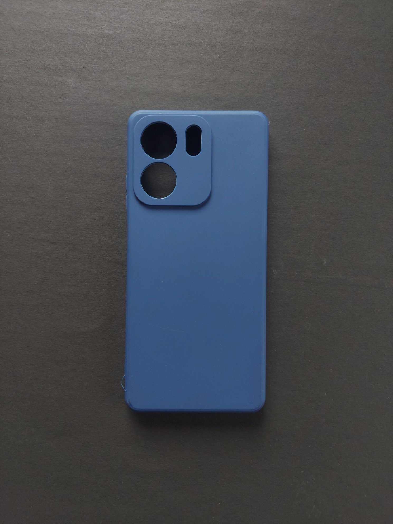 OPPO A5X Blue Silicone Phone Case