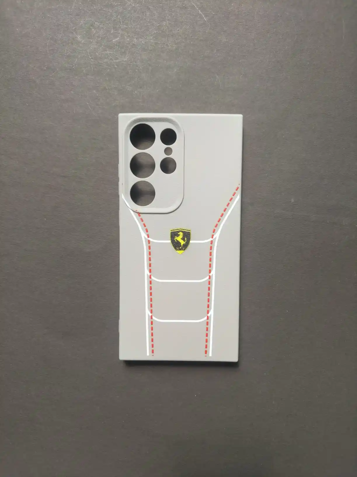  SAMSUNG GALAXY S24 ULTRA Ferrari-Themed Phone Case