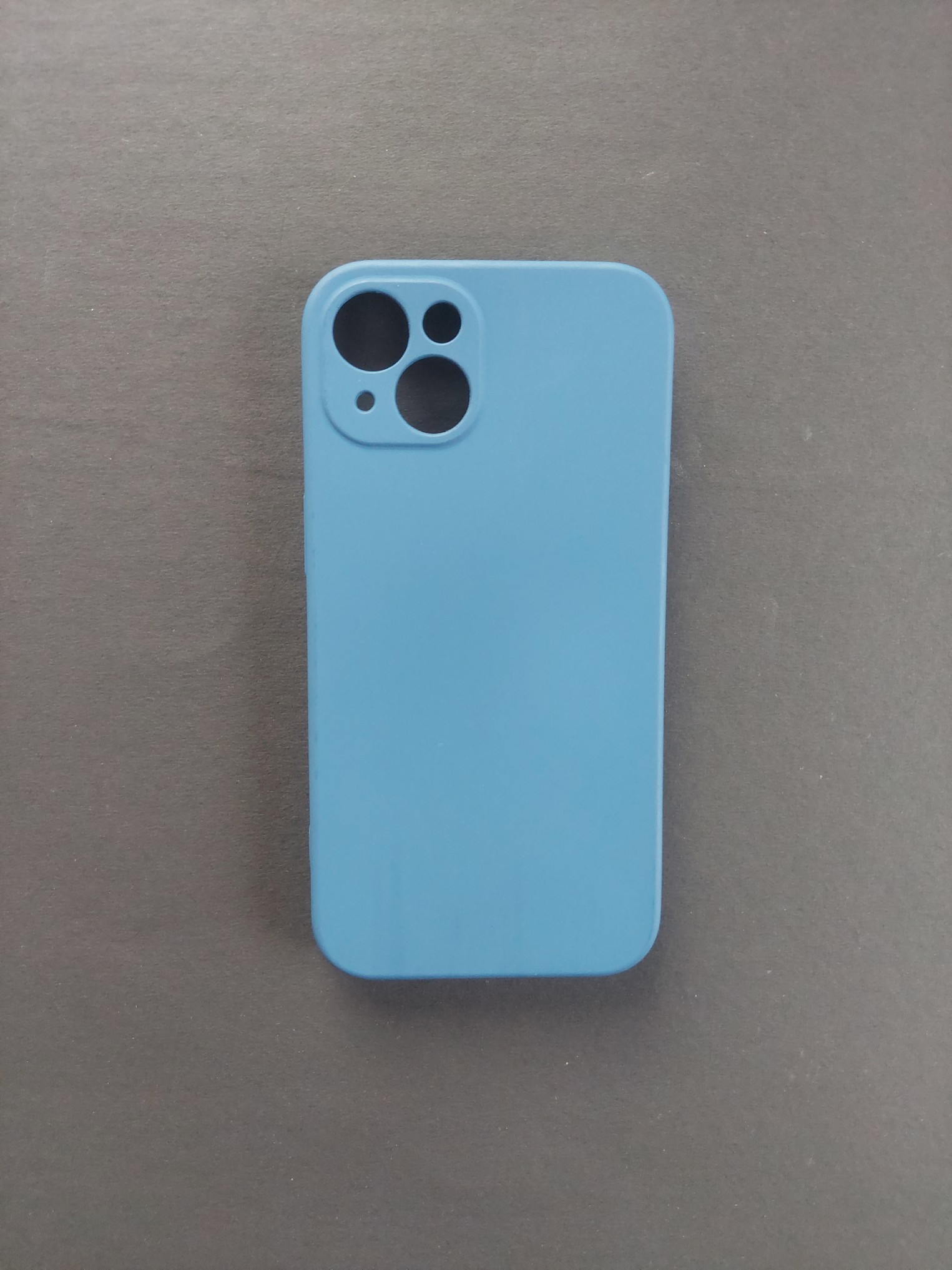 IPHONE 13 | Blue Silicone Phone Case