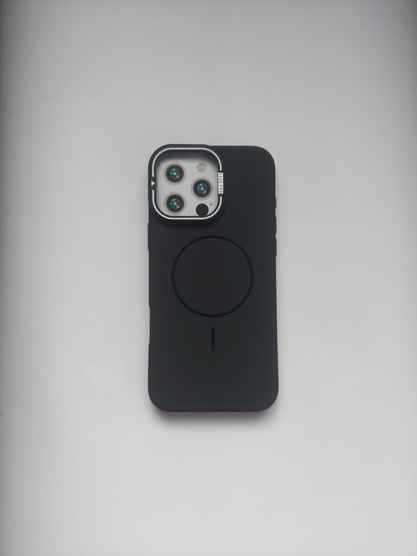 IPhone 16 Pro max Premium MagSafe Compatible Black Phone Case