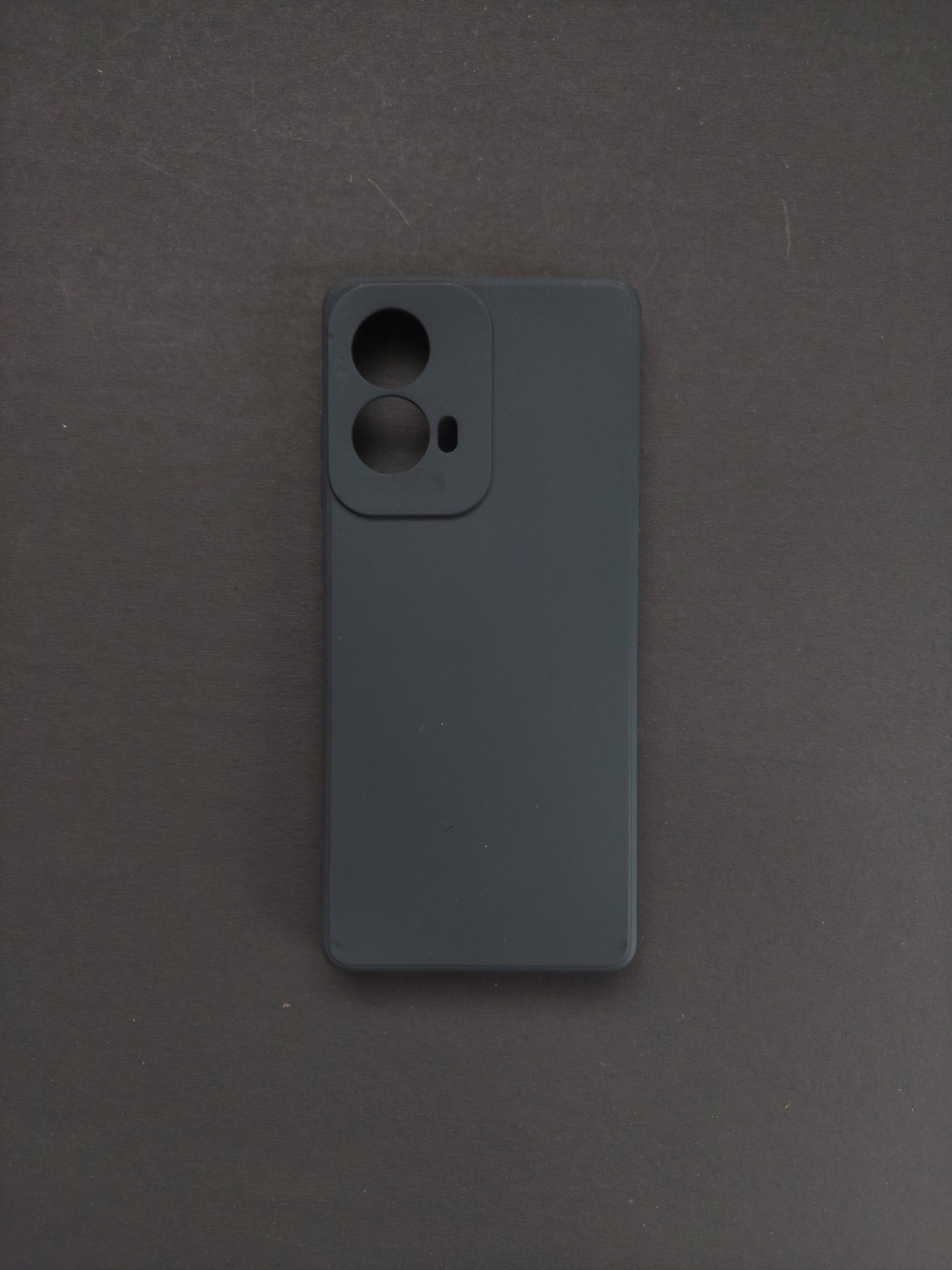 MOTOROLA G85 Black Silicone Phone Case