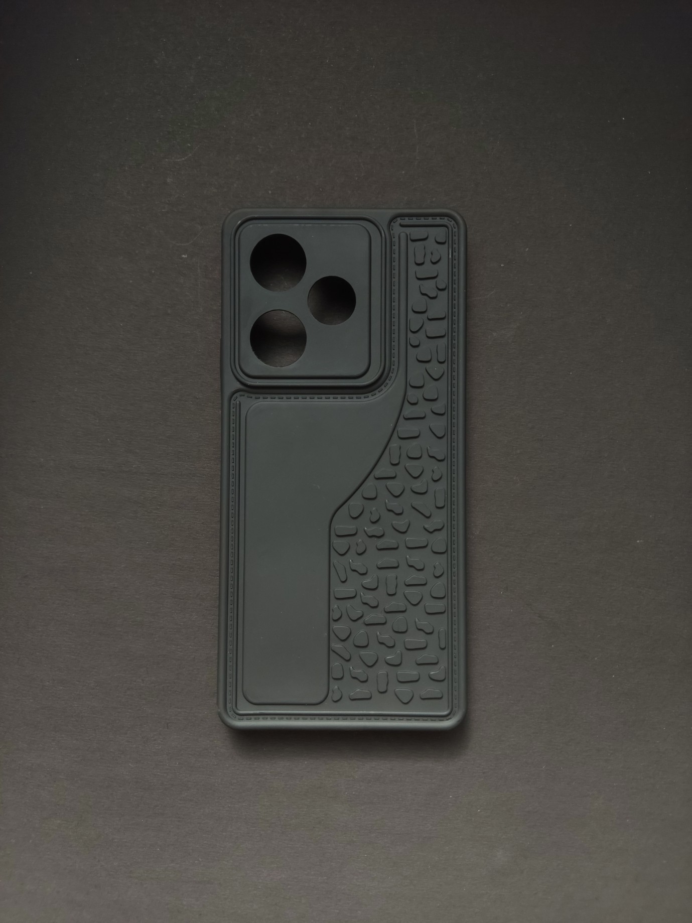 Realme GT7 Black Textured Phone Case
