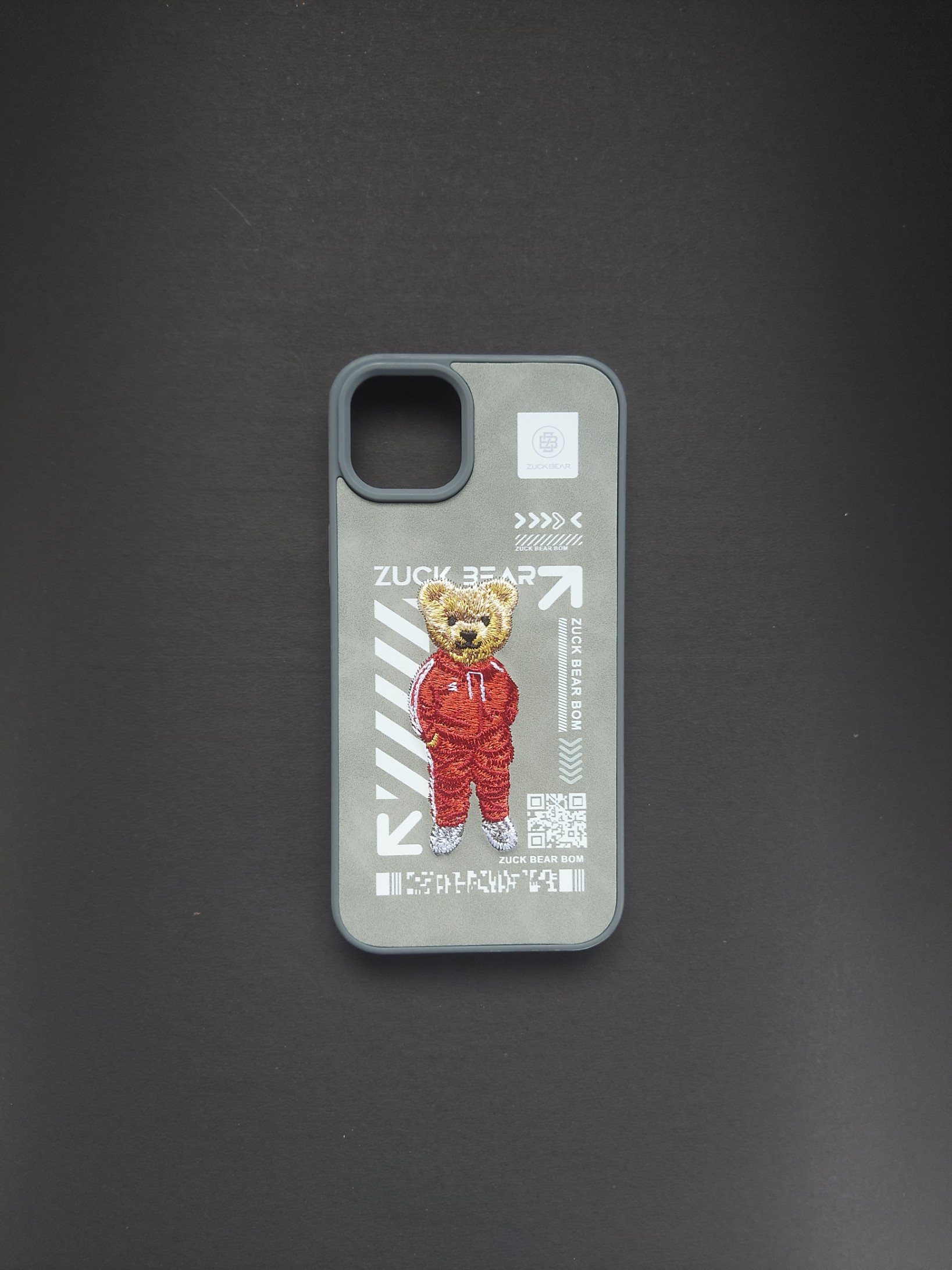  IPhone 15 Plus Bear Print Phone Case