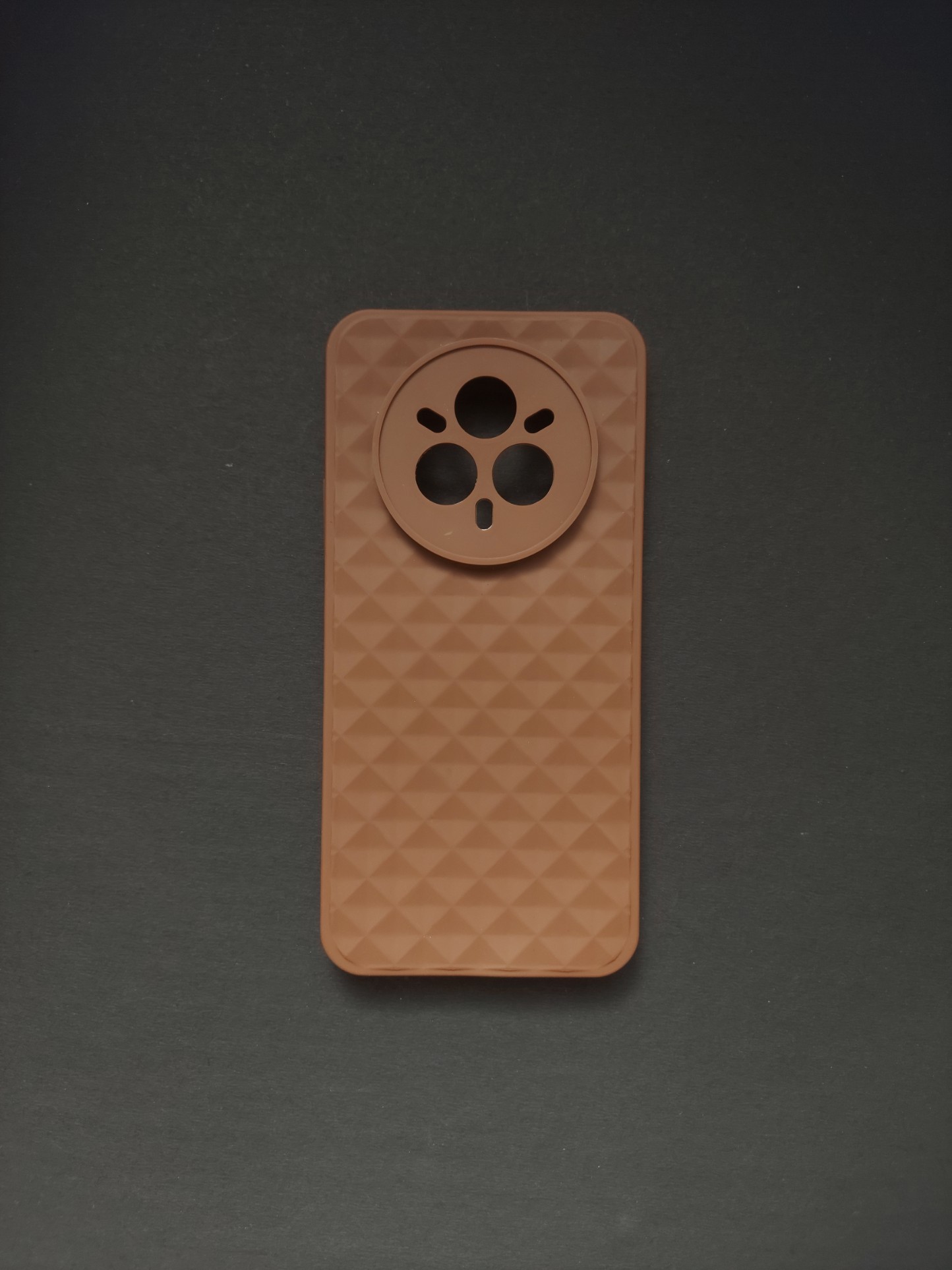 Realme14 Pro Plus Brown Geometric Phone Case