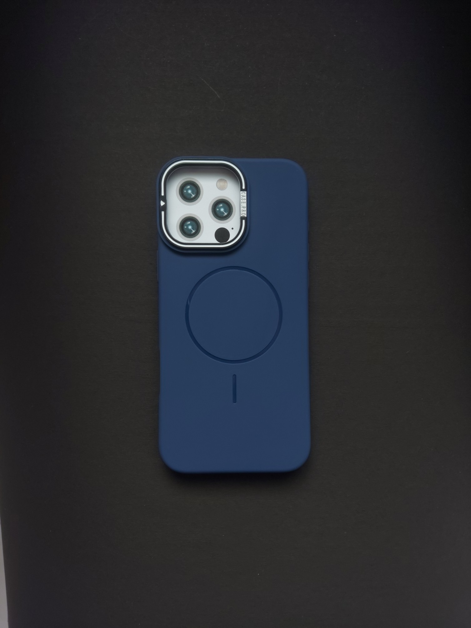 Iphone 16 pro max Premium MagSafe Compatible Blue Phone Case