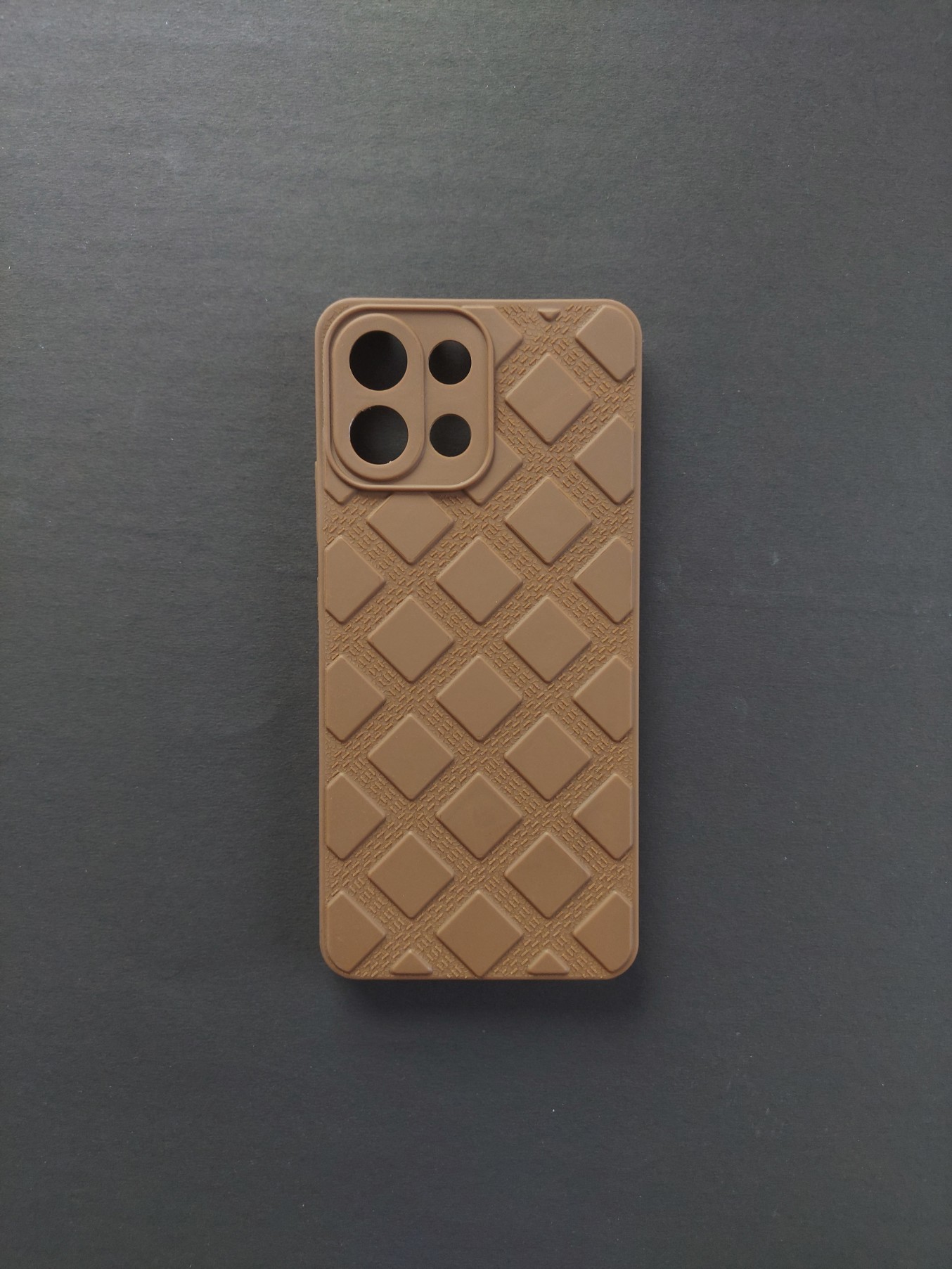 OPPO K13  Geometric Pattern Brown Phone Case