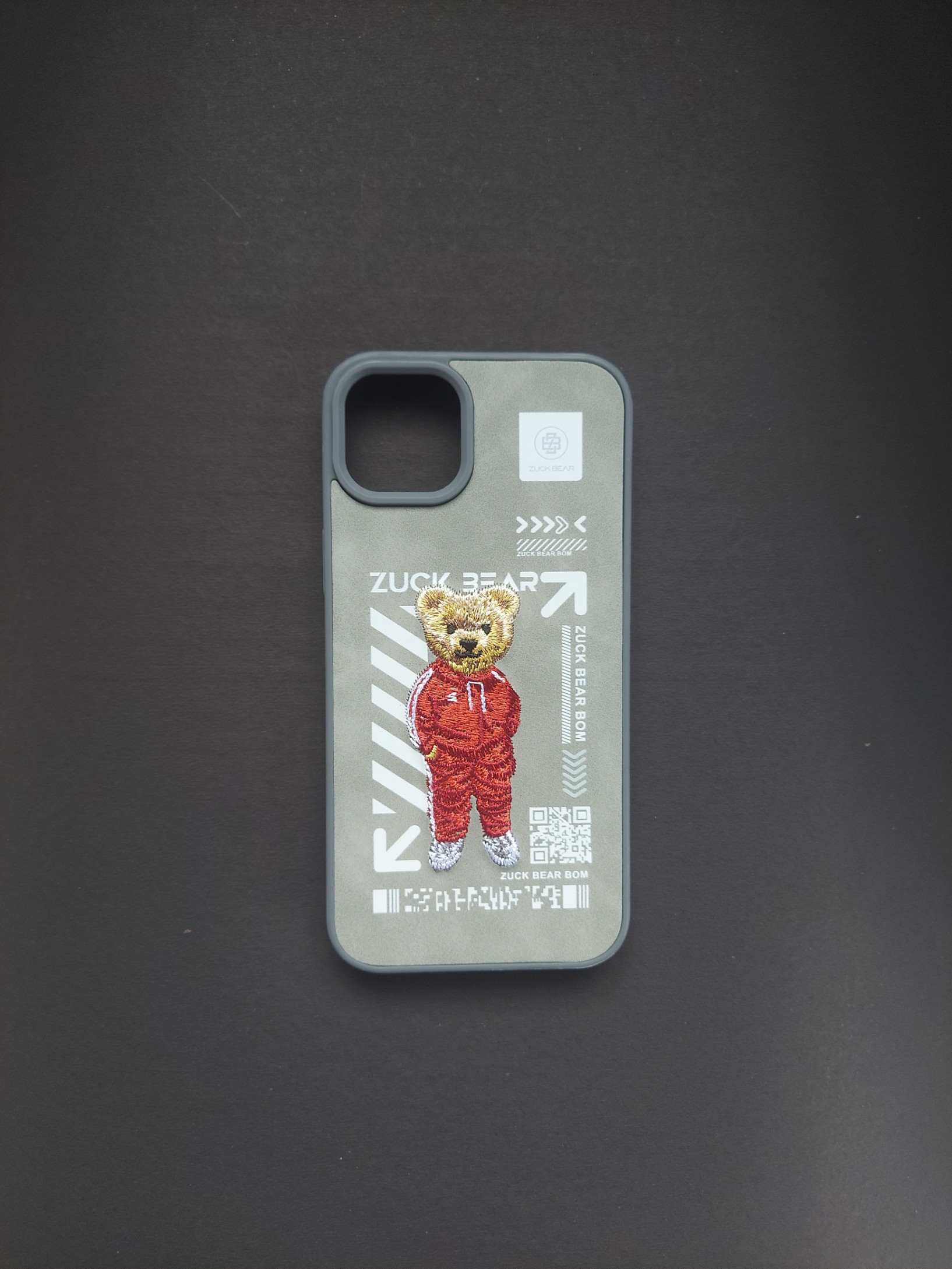  IPhone 15 Plus Bear Print Phone Case