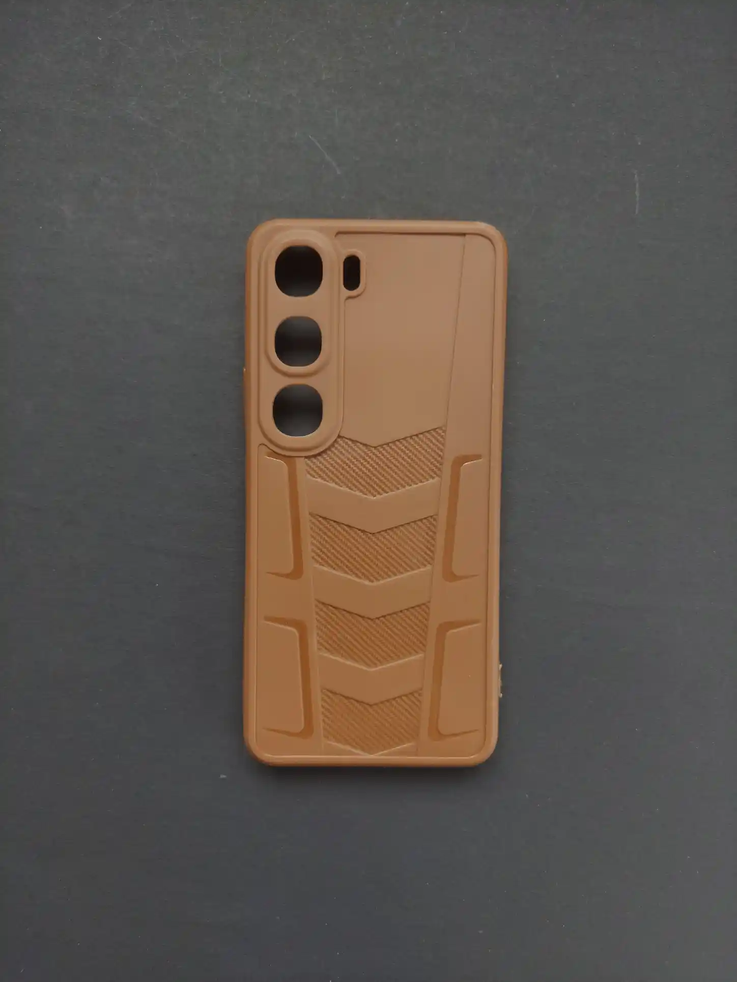 VIVO Y300 Brown Textured Phone Case