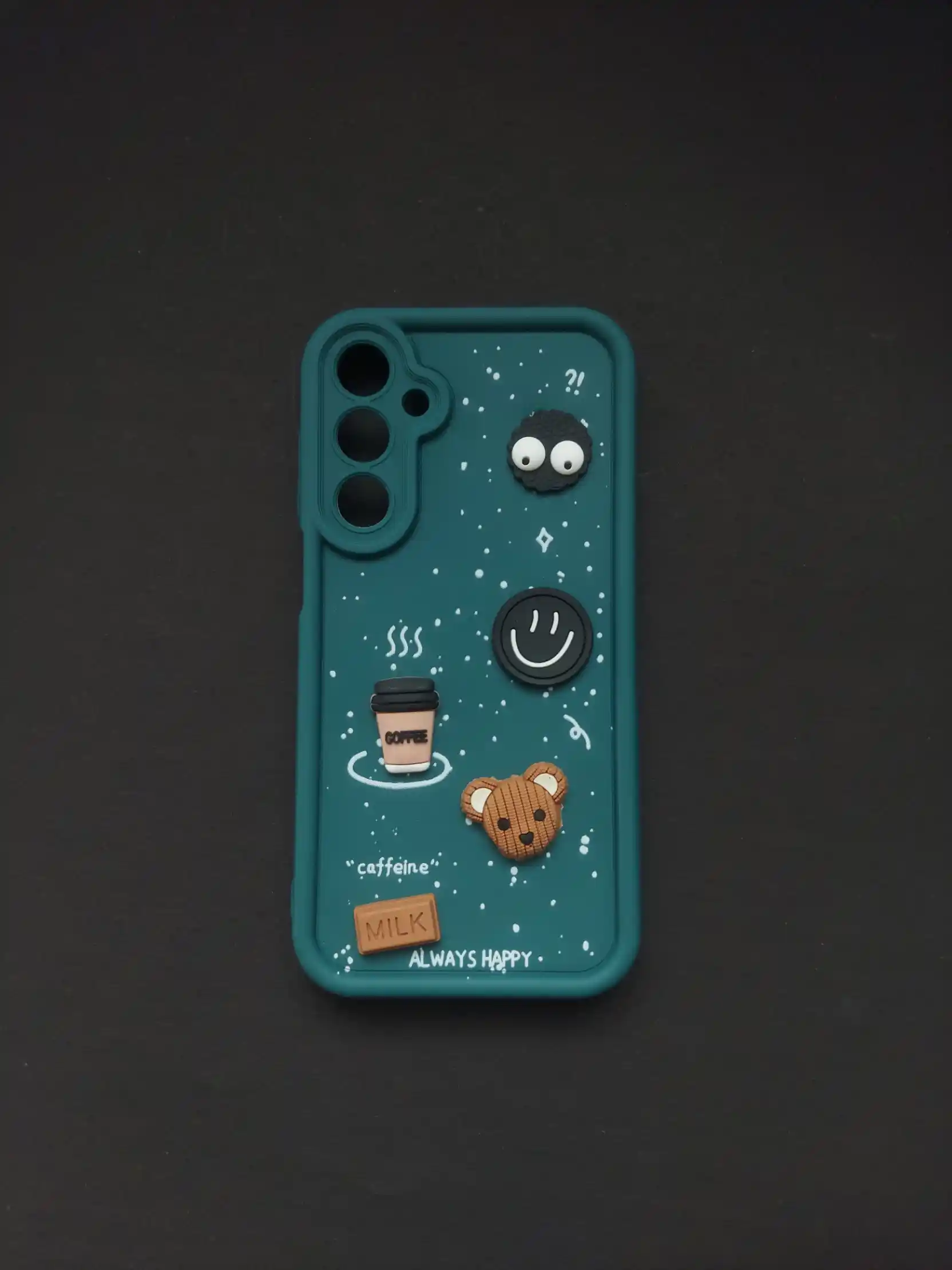  SAMSUNG GALAXY M35 Cute Coffee-Themed Phone Case