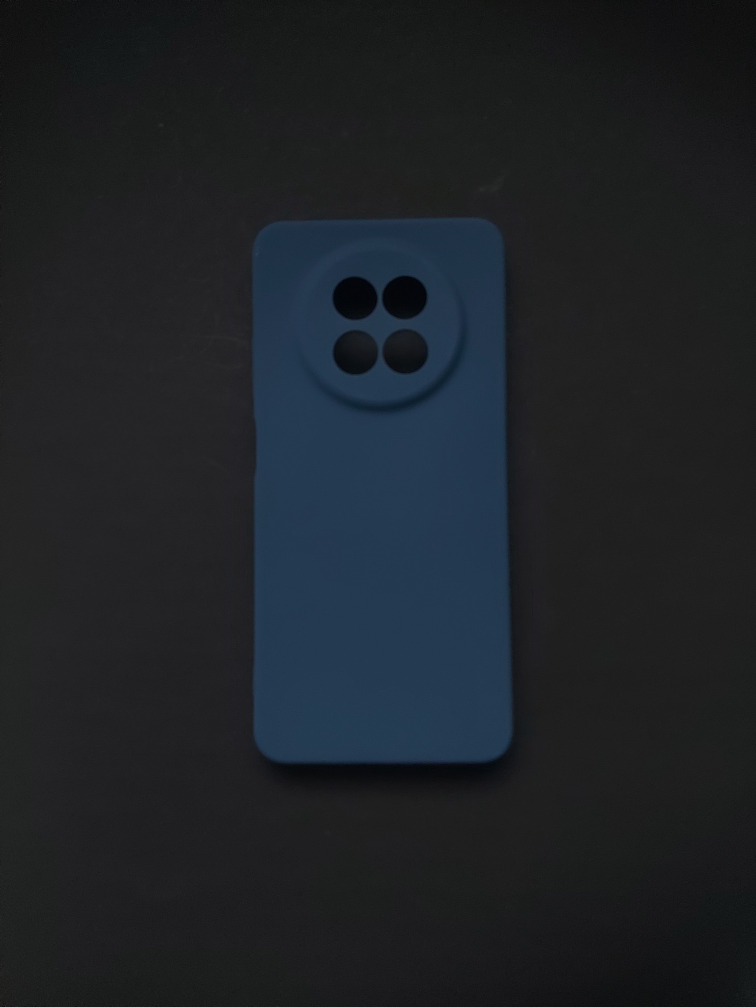 realme13 Blue Silicone Phone Case