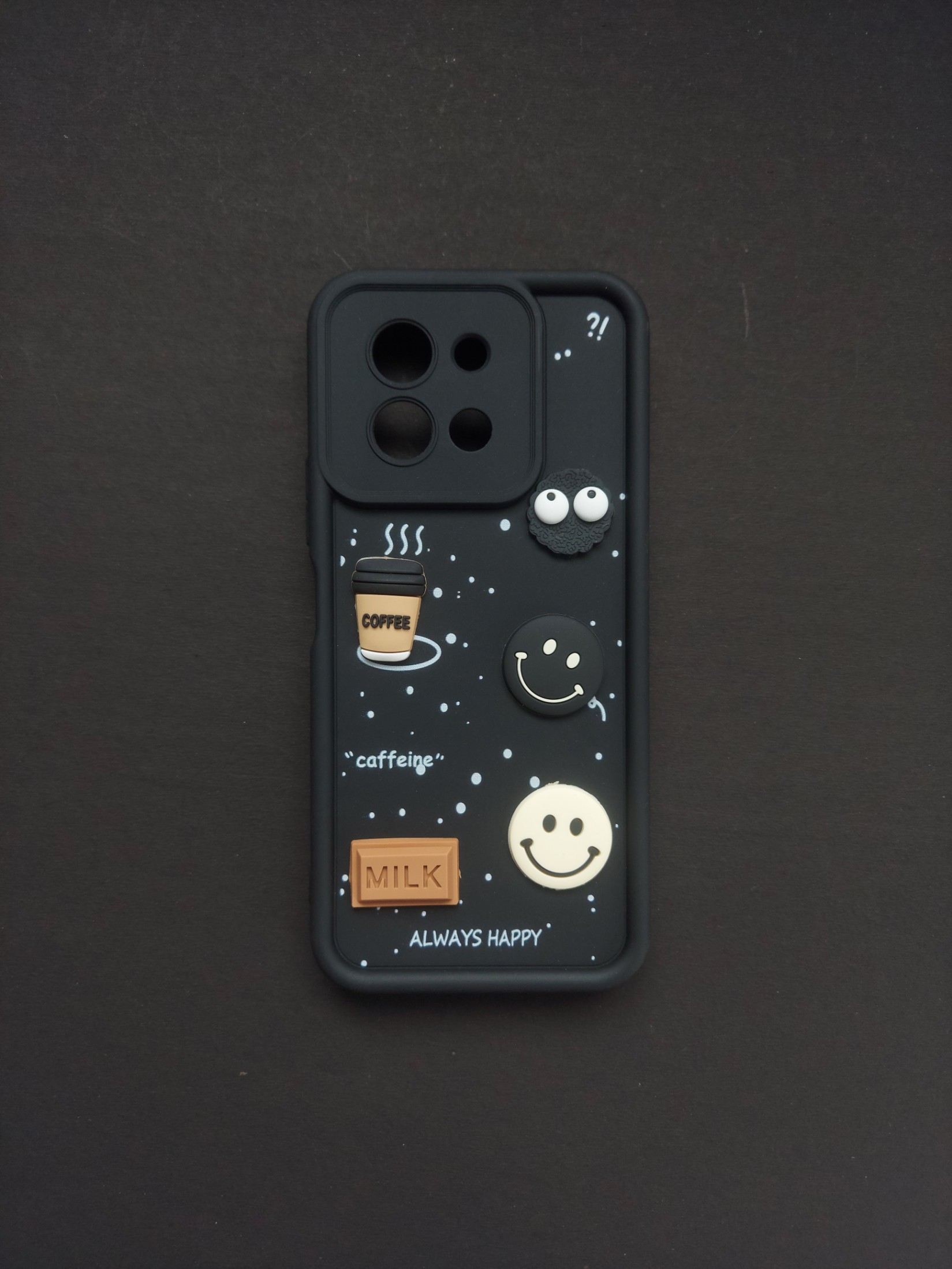 VIVO Y58 Cute Coffee and Smiley Phone Case