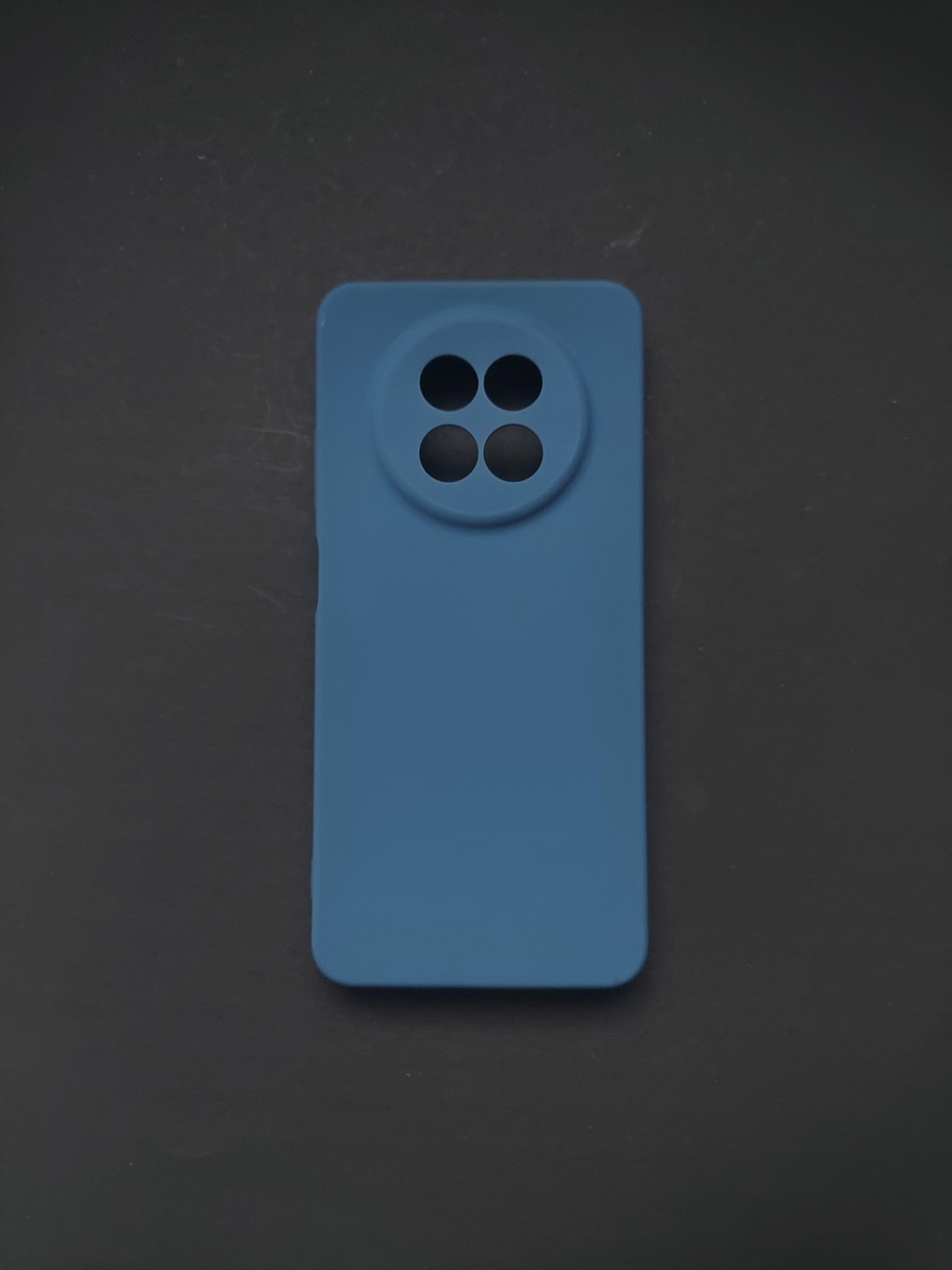 realme13 Blue Silicone Phone Case