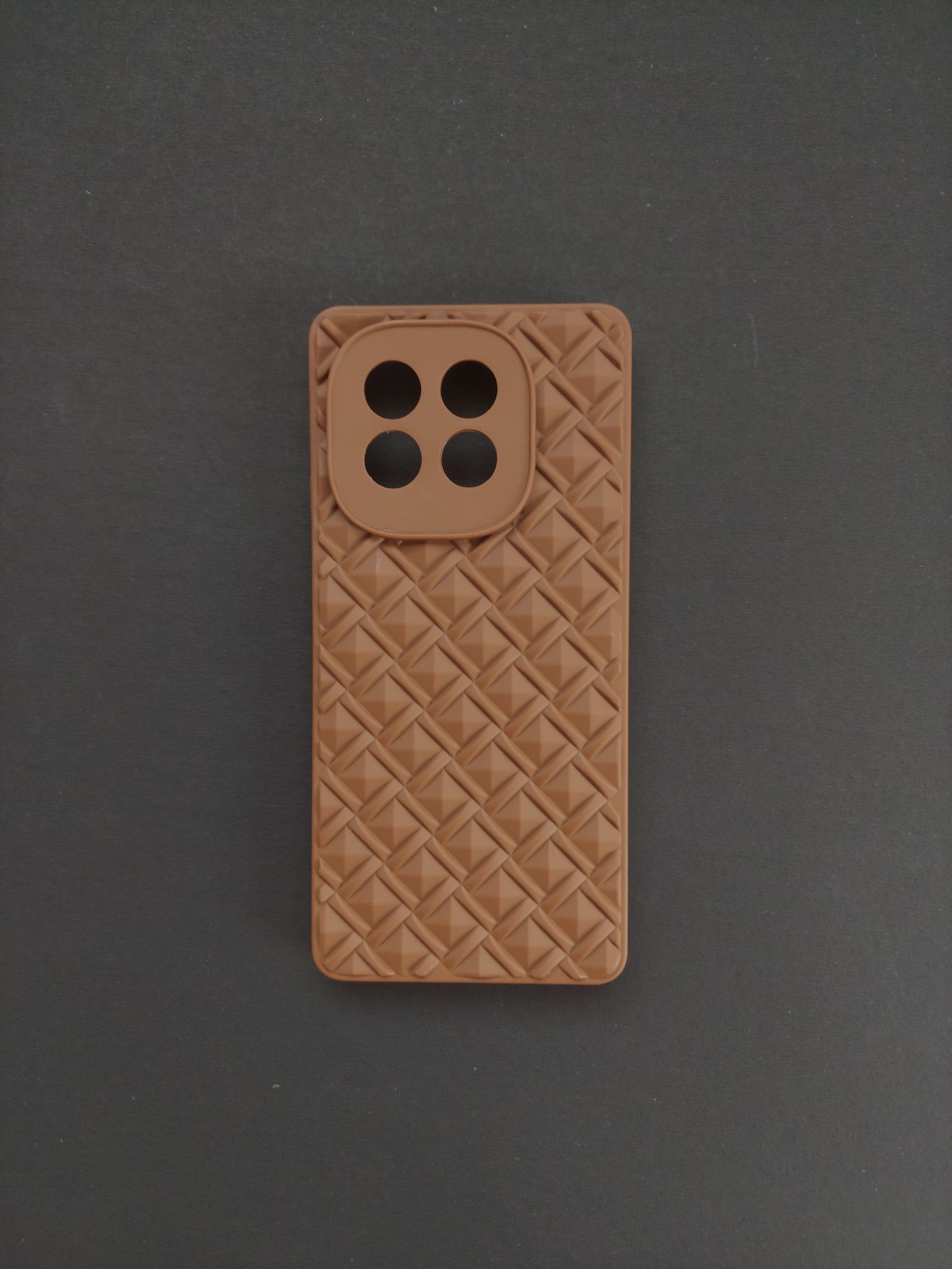 iQoo Neo 10 Brown Textured Phone Case